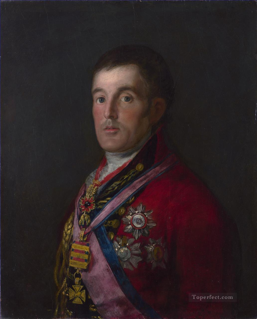 El Duque de Wellington Francisco de Goya Pintura al óleo